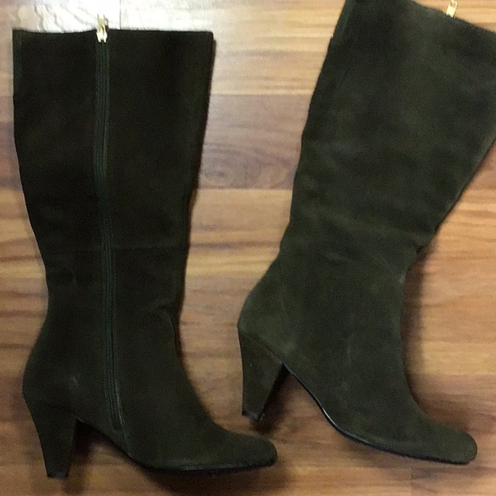 Army green boots!